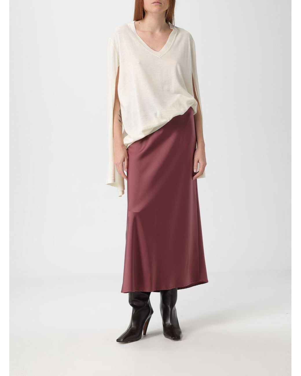 Alberta Ferretti White Jumper