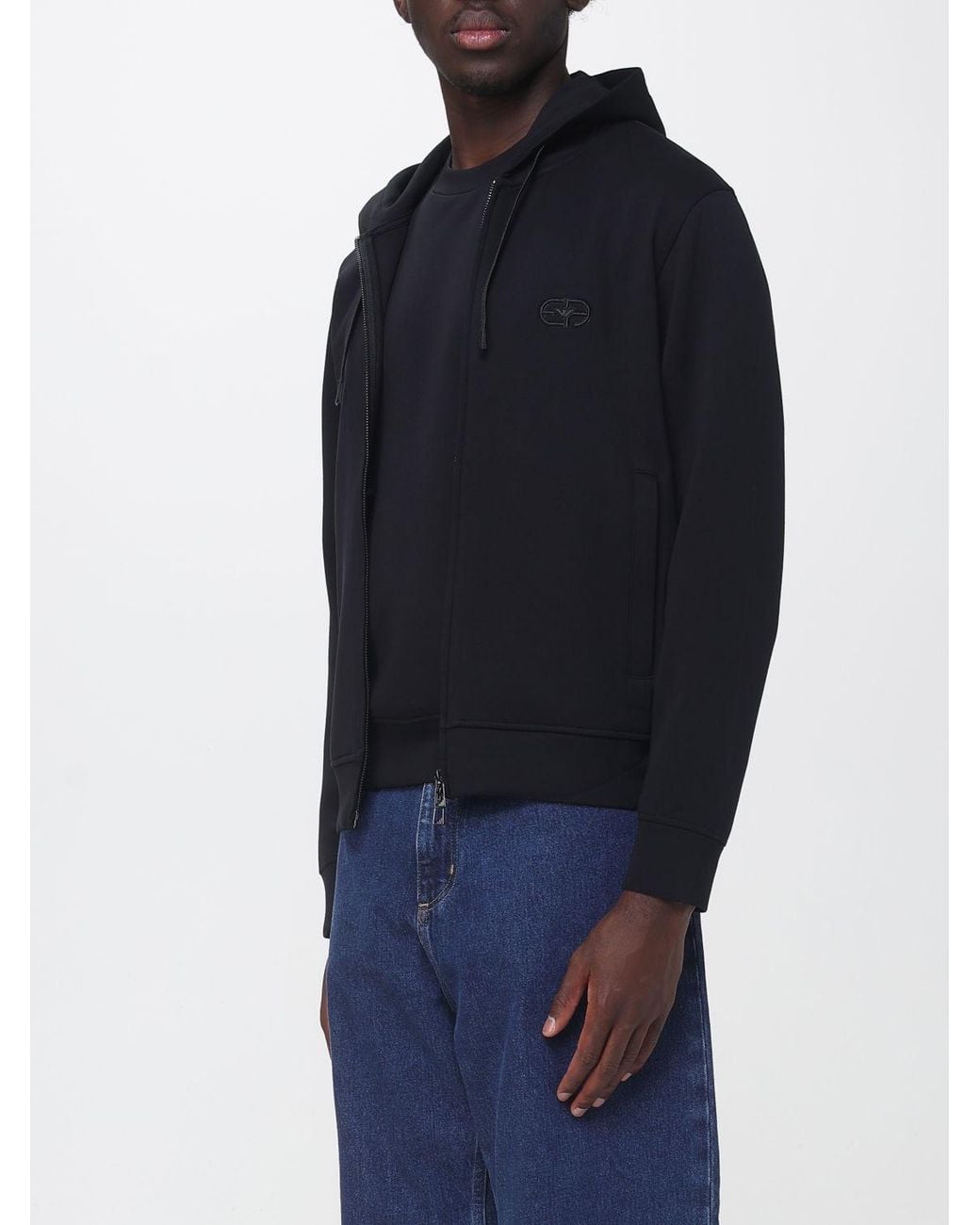 Emporio Armani Blue Sweatshirt for men