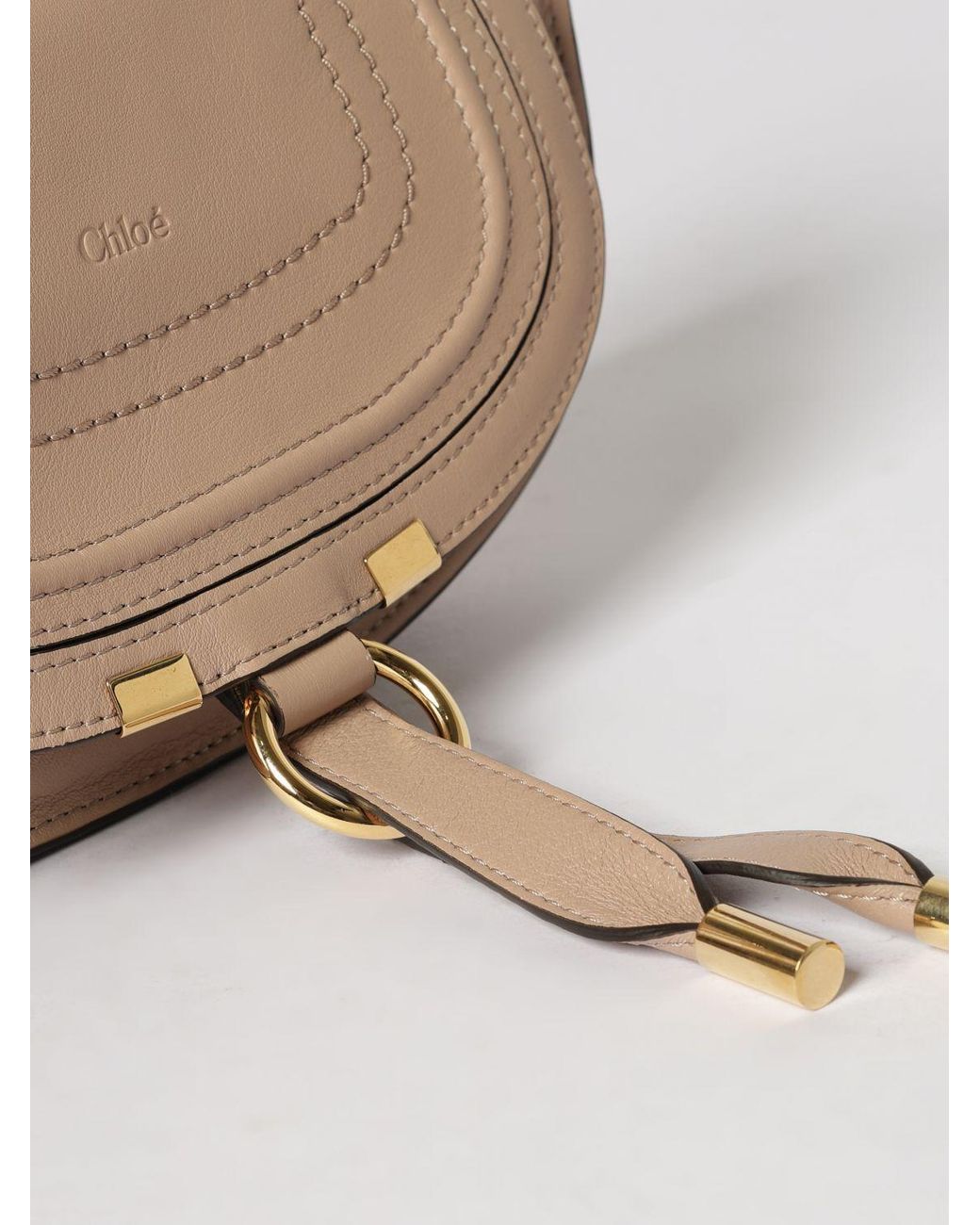 Chloé Natural Chlo&Eacute Marcie Small Ledertasche