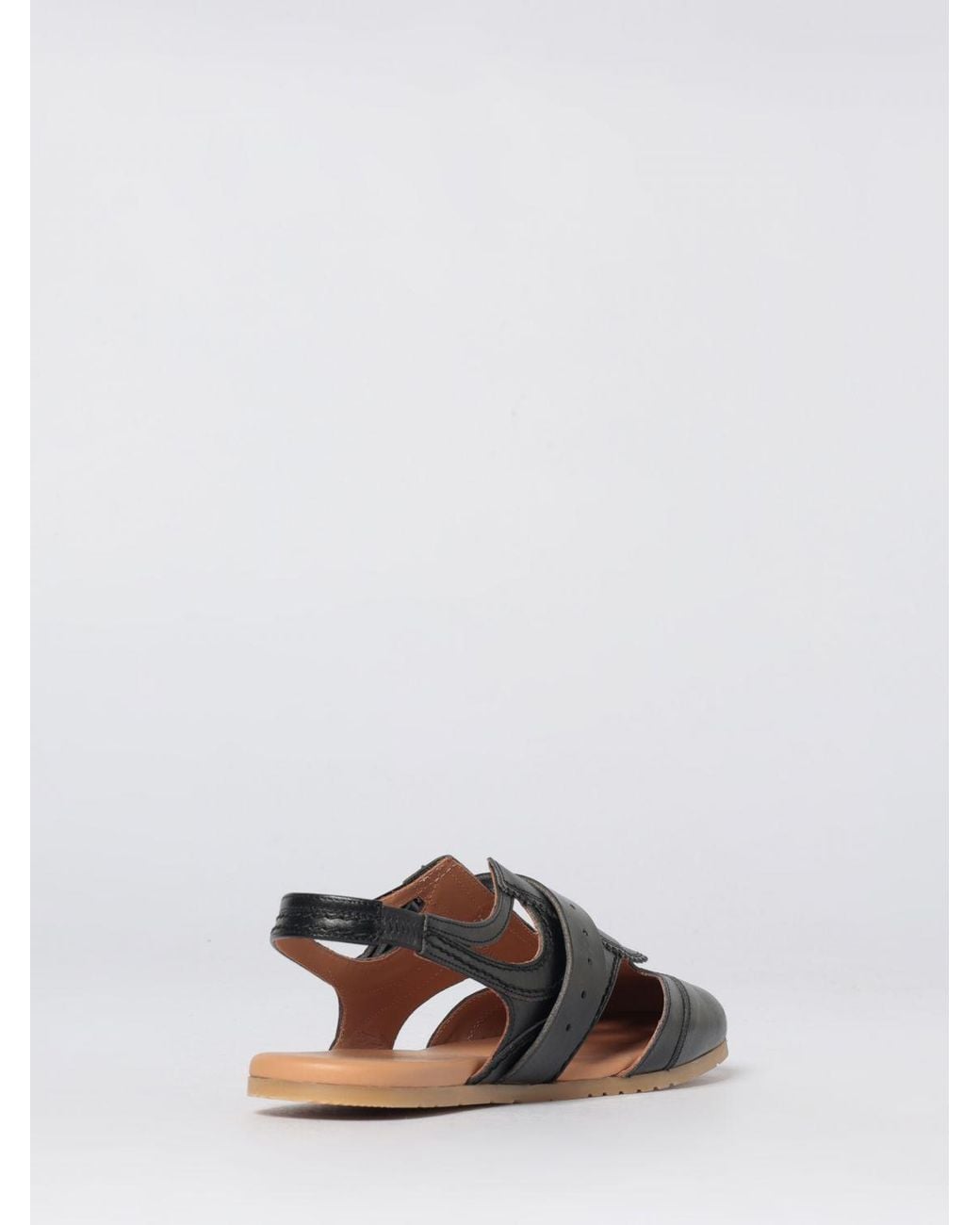 Dries Van Noten White Leather Sandals for men