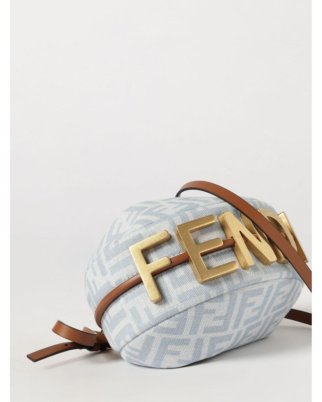 Fendi Metallic Graphy Mini Bag