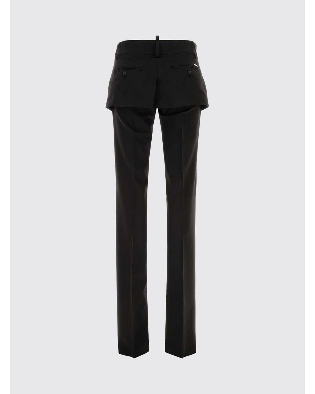 DSquared² Blue Double-Layer Skinny Trousers
