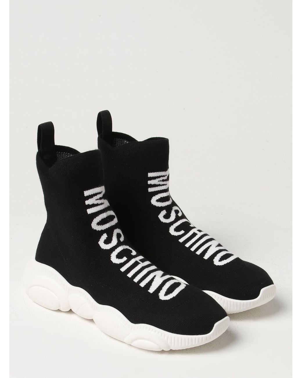 Moschino Couture Black Sneakers
