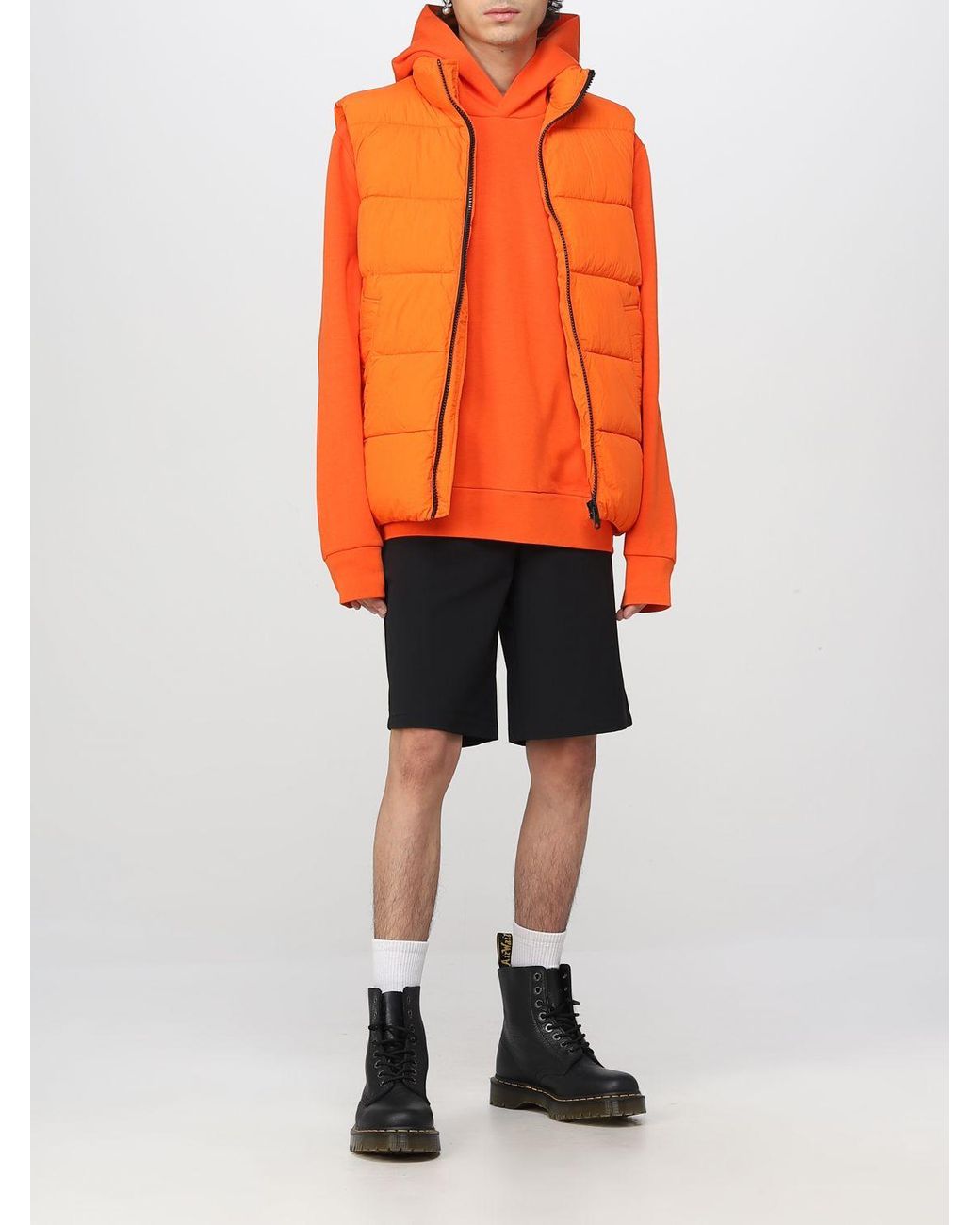 Calvin Klein Suit Vest in Orange for Men | Lyst