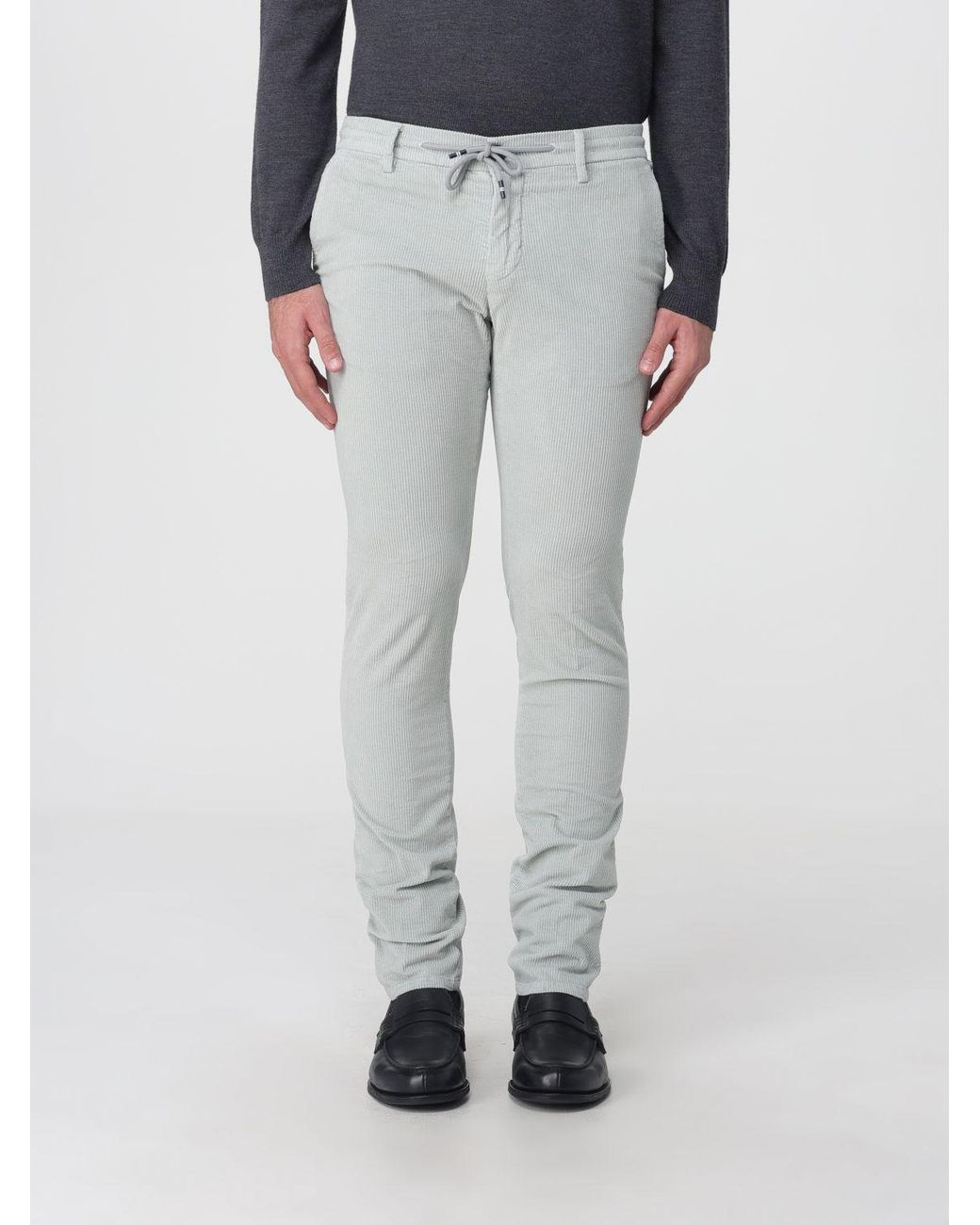 Mason's Gray Trousers for men
