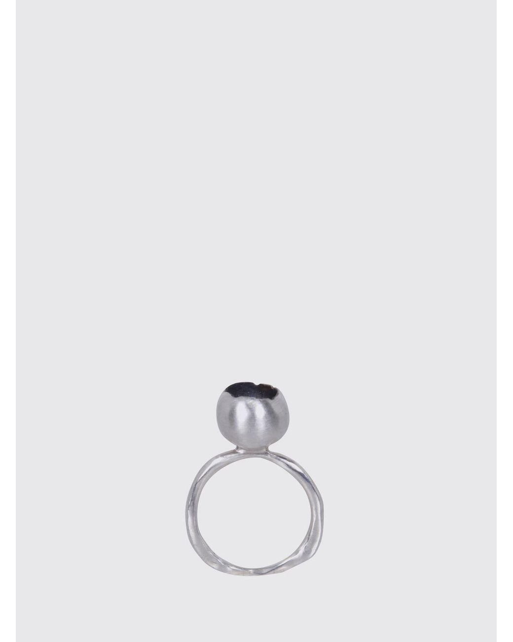 Rosa Maria White Ring