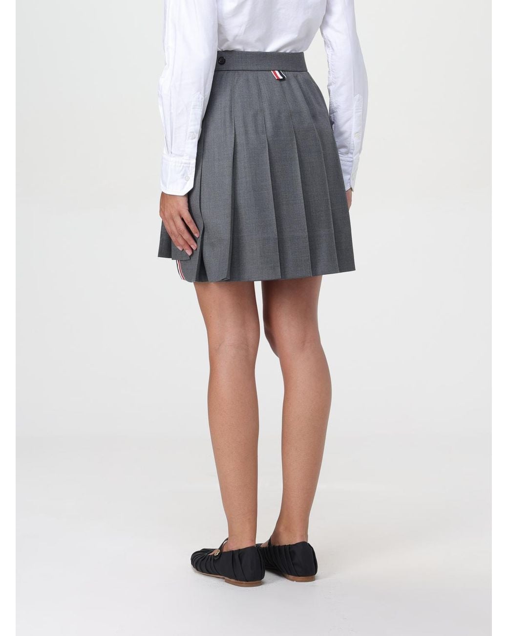 Thom Browne Gray Skirt