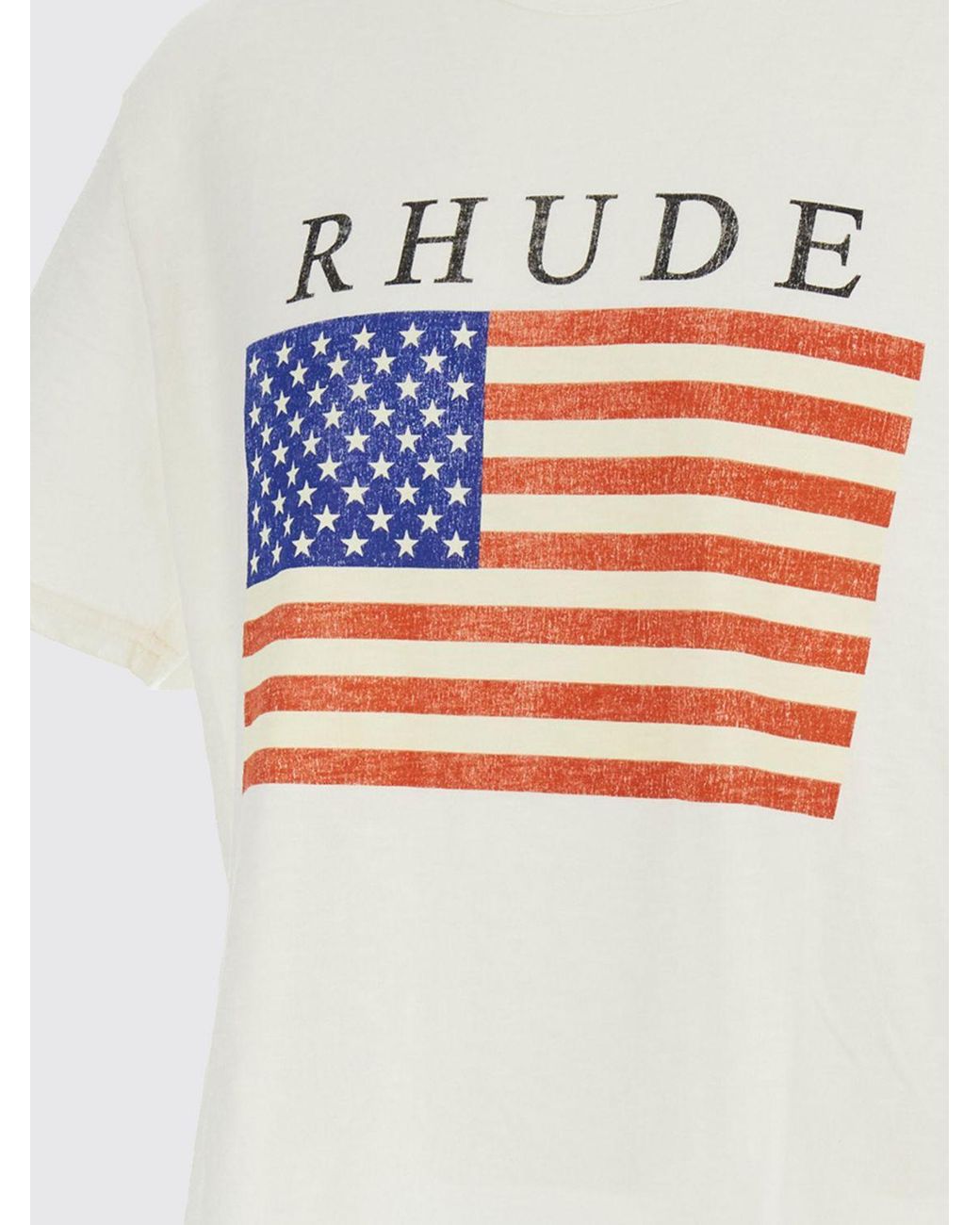 Rhude White T-Shirt for men