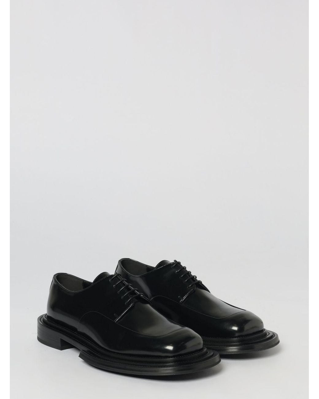 Moschino Couture Black Brogue Shoes for men