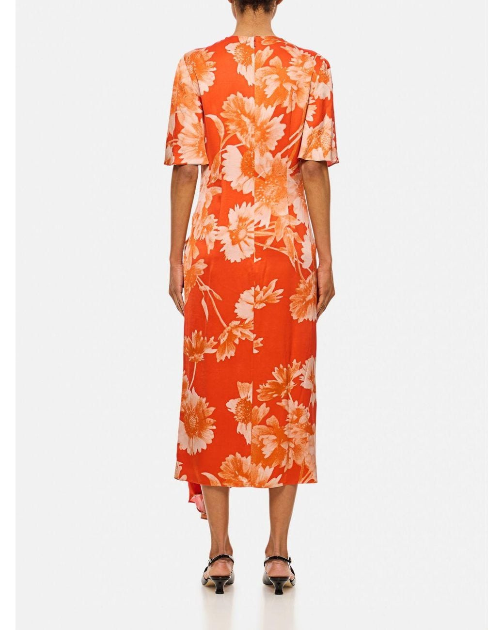 Erdem Orange Dress