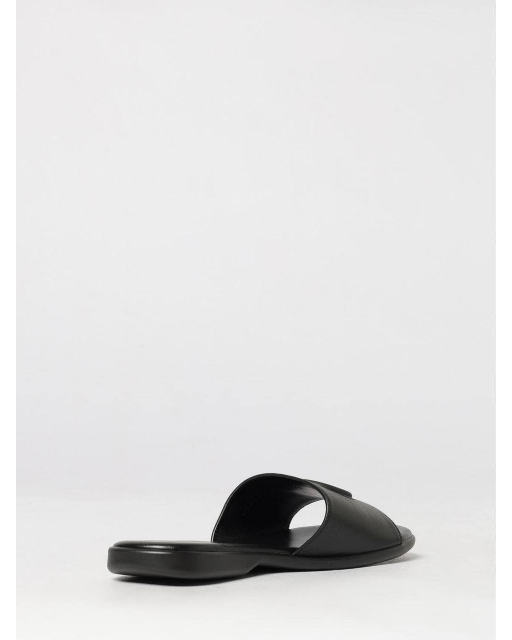 Gucci White Calfskin Leather Slides With Embossed Gg Monogram