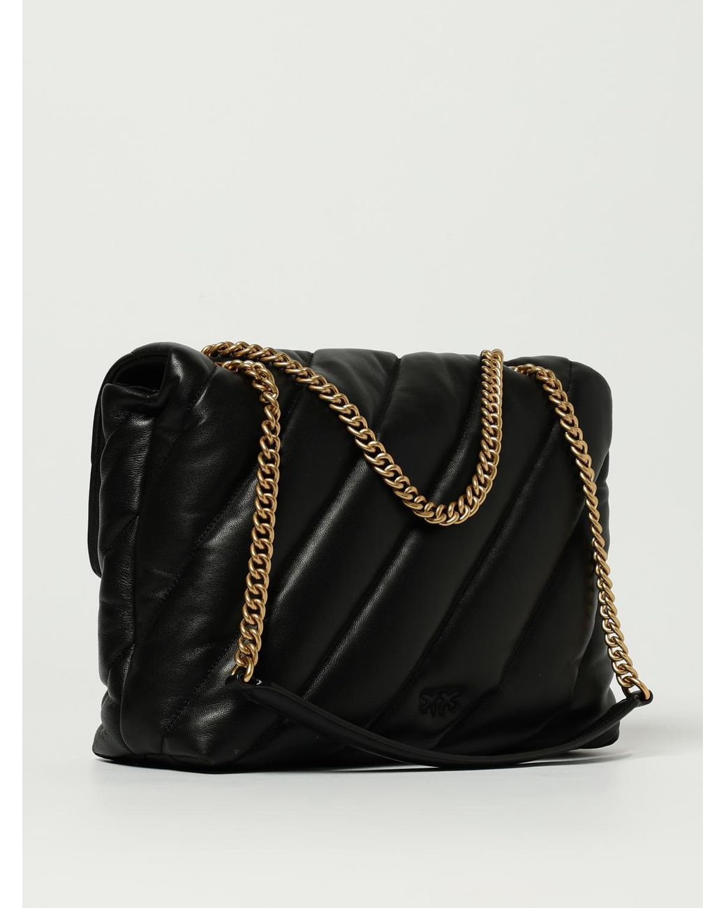 Pinko Black Leather Bag