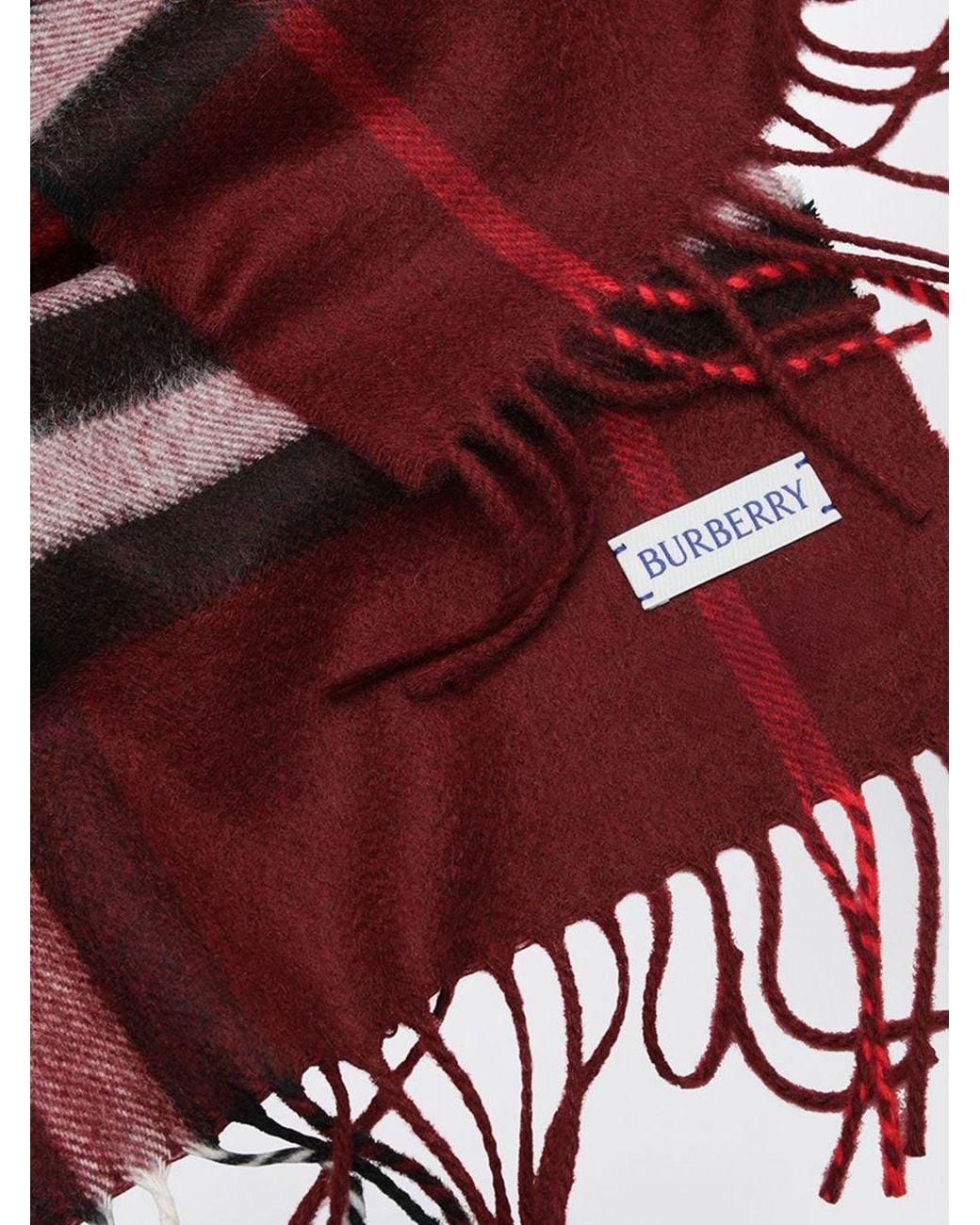 Burberry Red Scarf