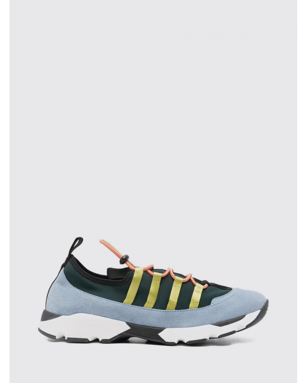 Baskets En Daim Et Tissu Technique Marni pour homme en coloris White