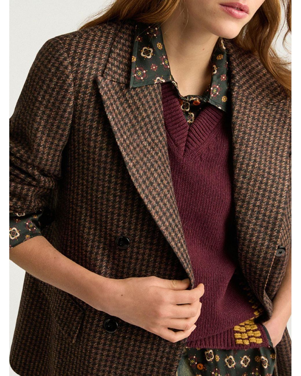 Momoní Brown Momon&Igrave Jacket
