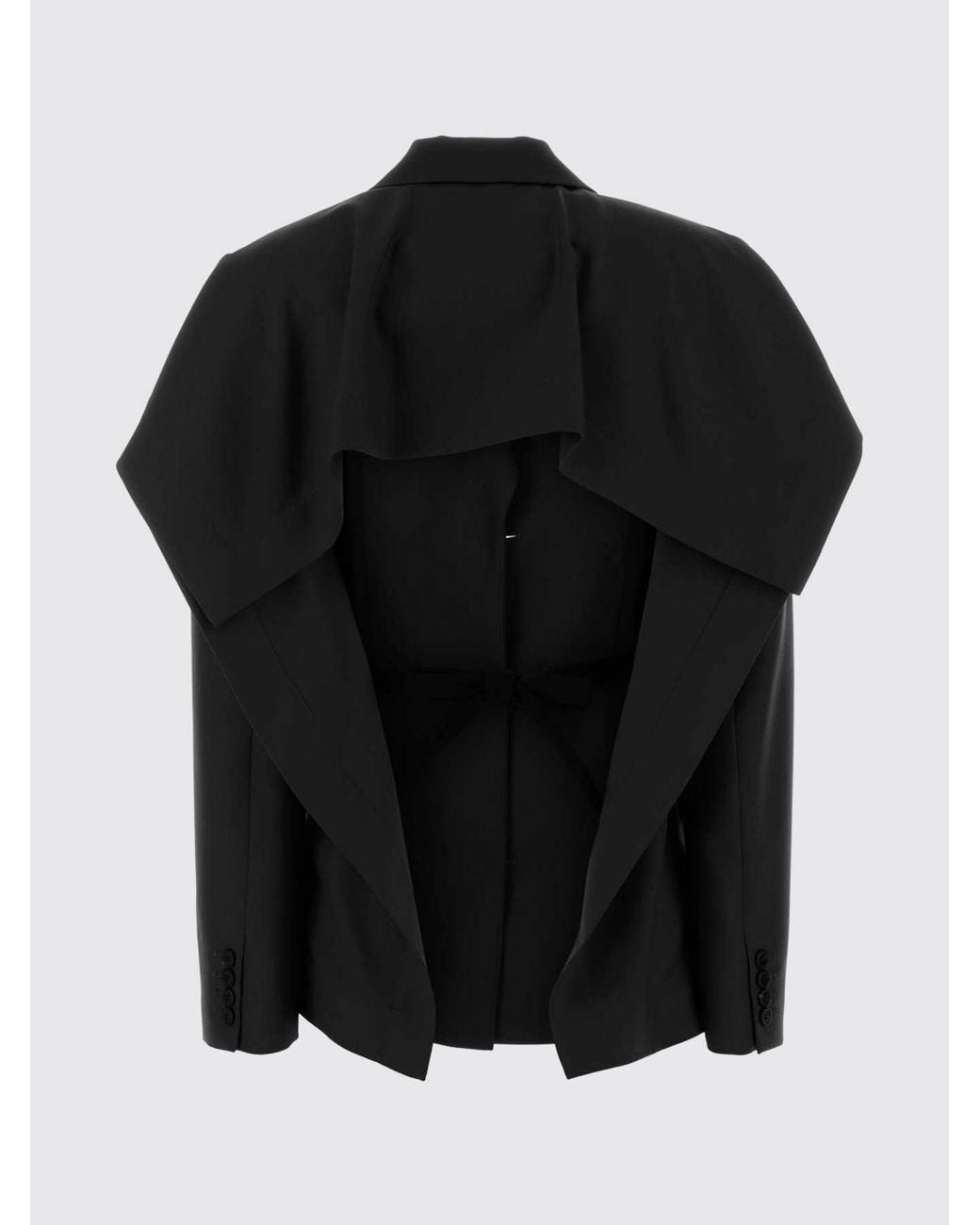 Loewe Blue Single-Breasted Slim Fit Wool Blazer With Lapel Collar