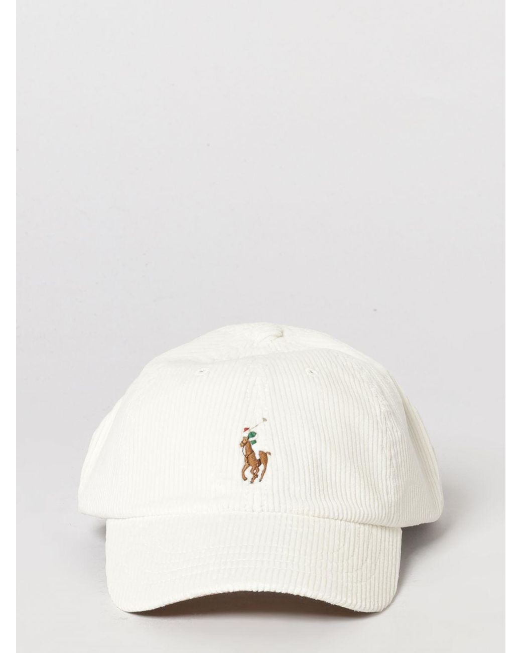 Polo Ralph Lauren White Hat for men