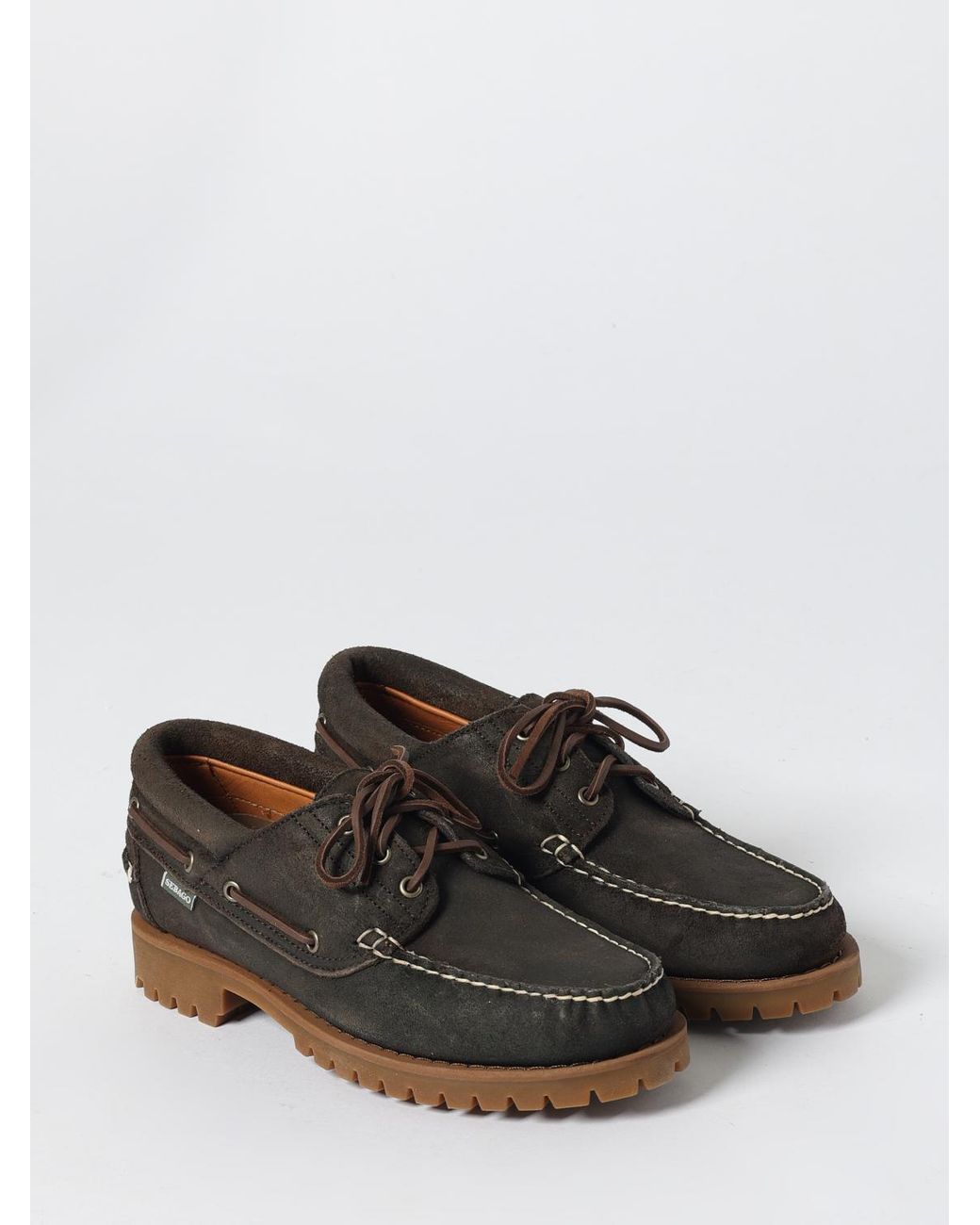 Sebago White Shoes for men