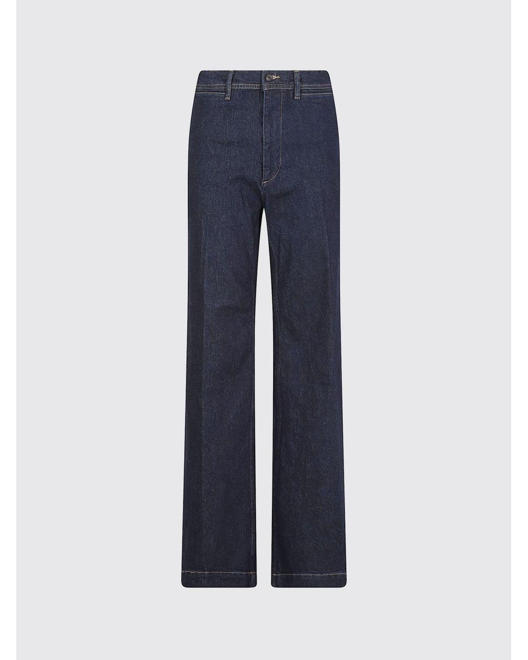 Polo Ralph Lauren Blue Beaton Mid-Rise Skinny Jeans
