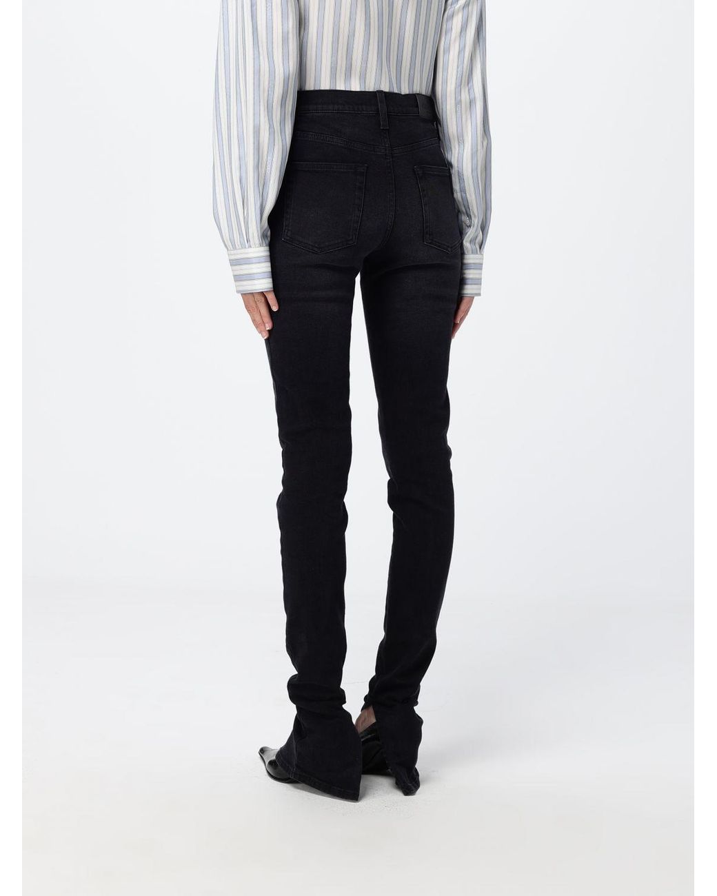 Gucci Blue High-Waisted Skinny Jeans