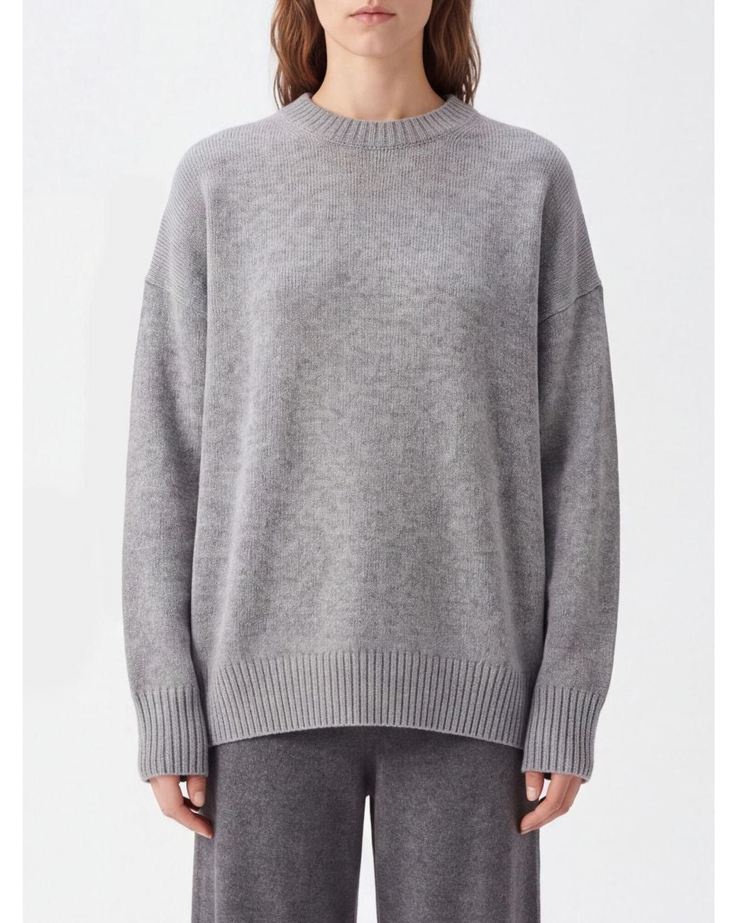 Allude Gray Sweatshirt