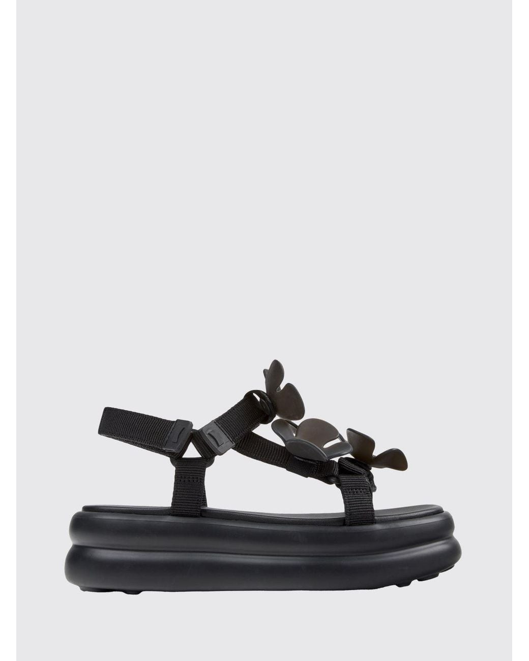 Camper Black Twins Sandal