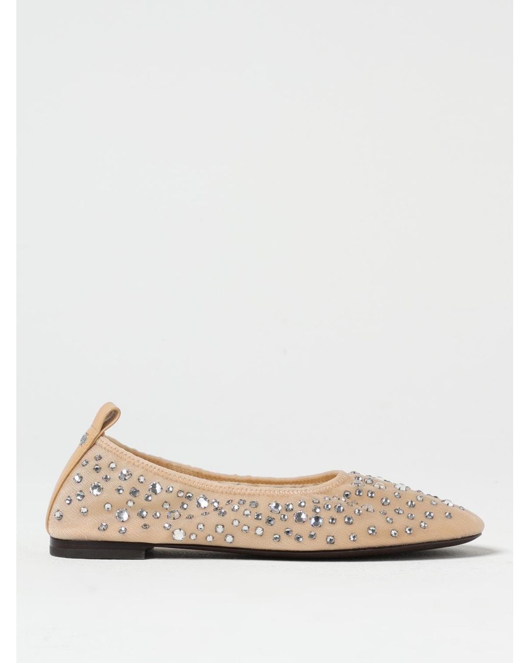 Tory Burch Natural Ballet Pumps