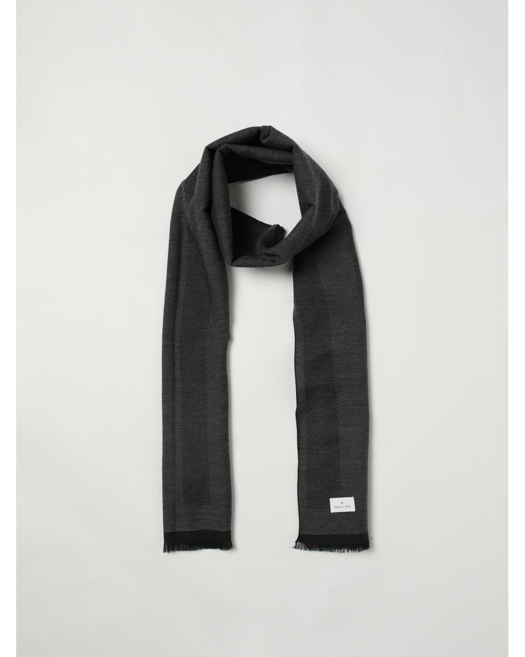 Manuel Ritz Black Scarf for men