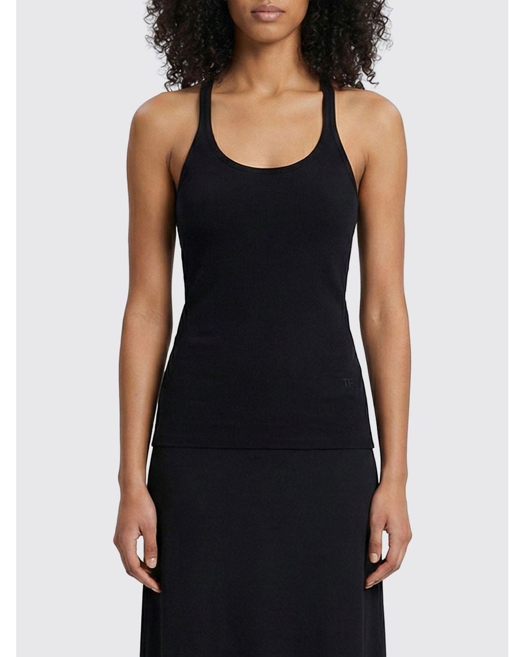 Tom Ford Black Silk Blend Top