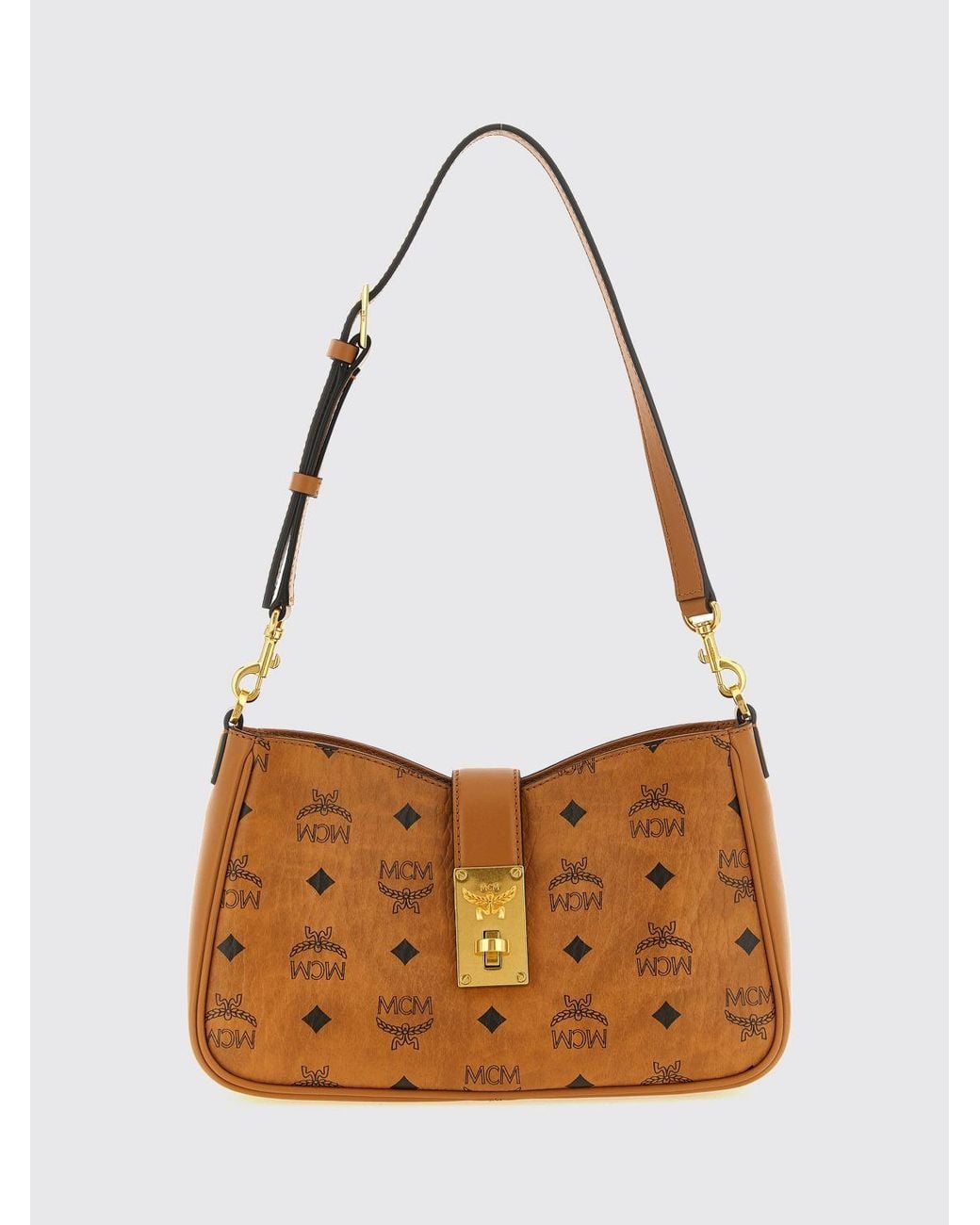 MCM White Shoulder Bag