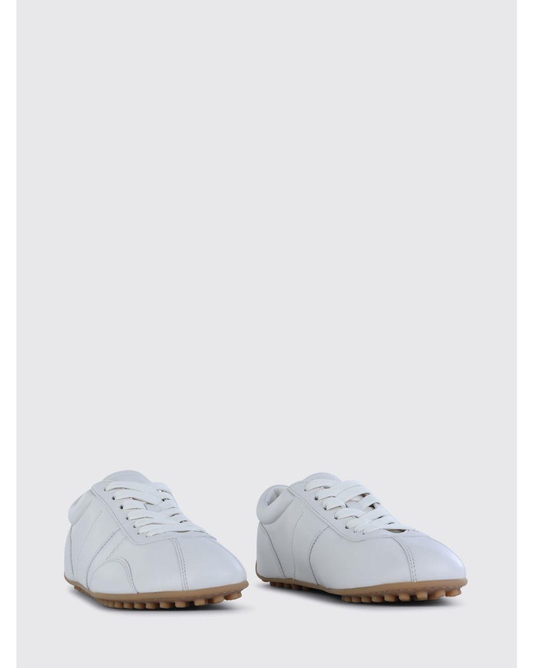 Tod's White Leather Sneakers