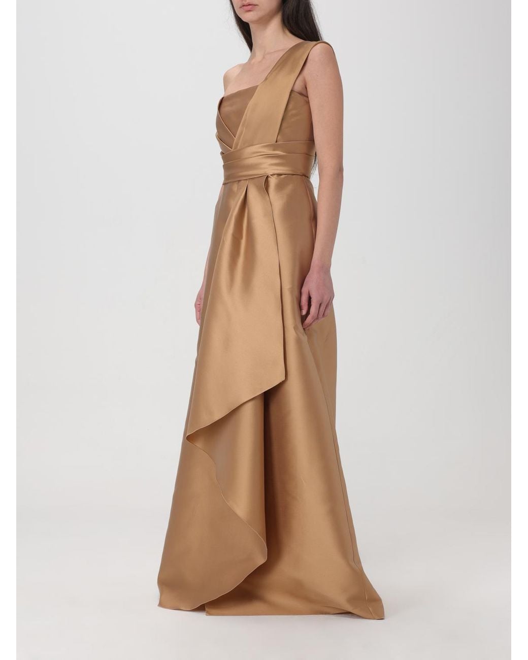 Alberta Ferretti Natural Dress