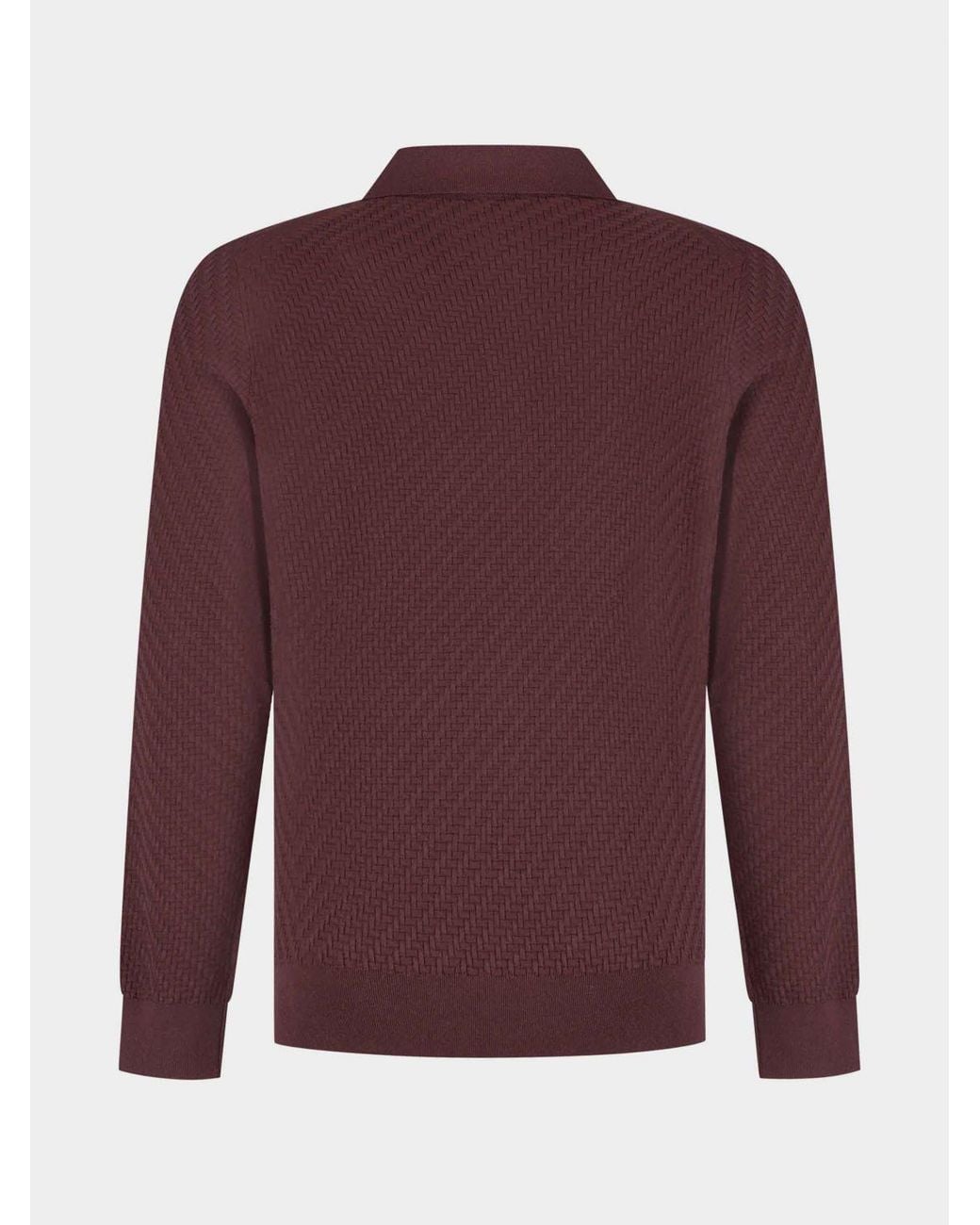 Brioni Purple Polo Shirt for men