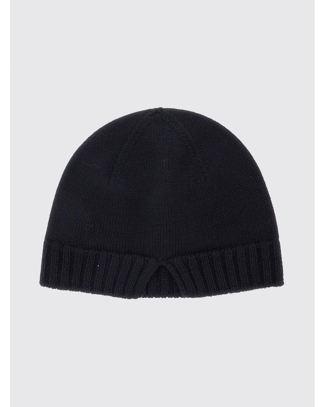 Bottega Veneta Blue Ribbed Wool Beanie Hat With A Classic Cuffed Design for men