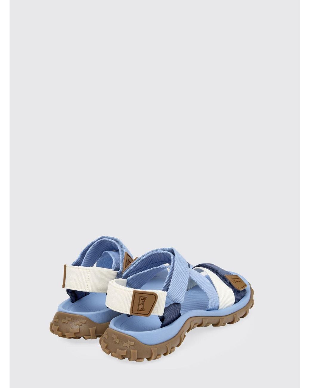Camper Blue Drift Trail Recycled Pet Sandals