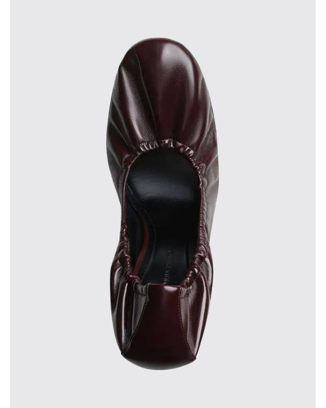 Phoebe Philo White Pucker Leather Pumps