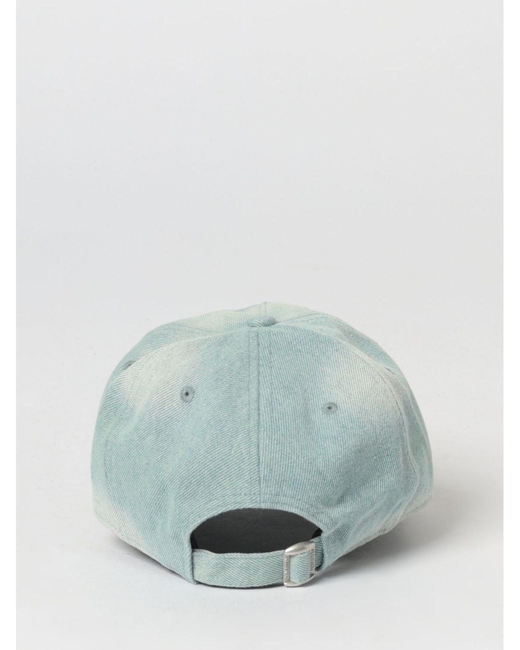 KTZ Green 9Twenty Los Angeles Dodgers Cotton Denim Cap With Embroidered Logo