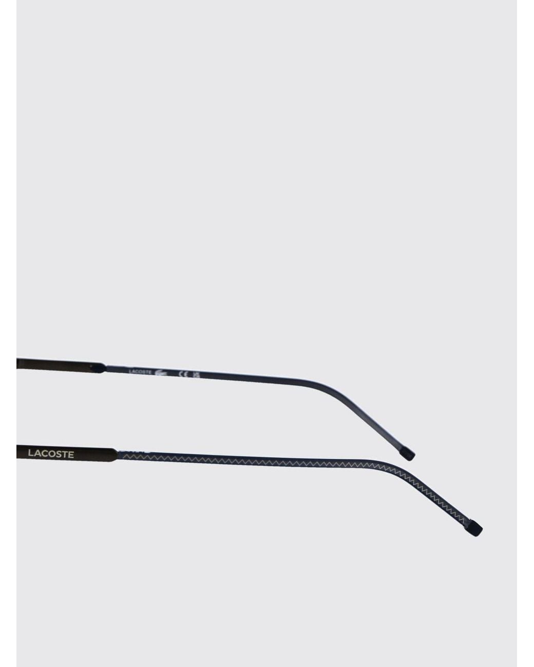 Lacoste Blue Metal Sunglasses for men
