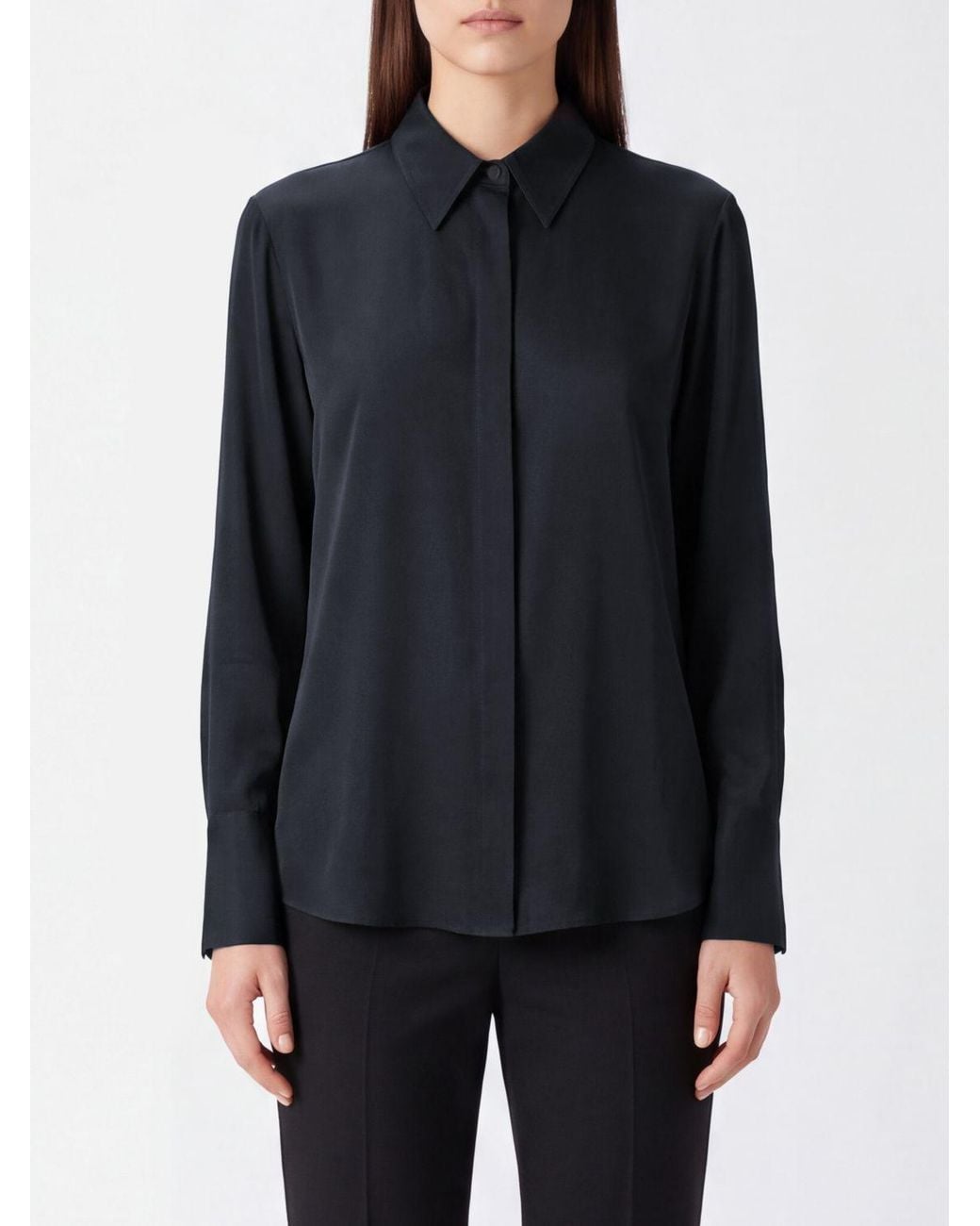FEDERICA TOSI Blue Slim Fit Shirt
