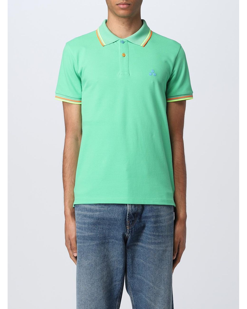 Polo Homme Peuterey pour homme en coloris Green