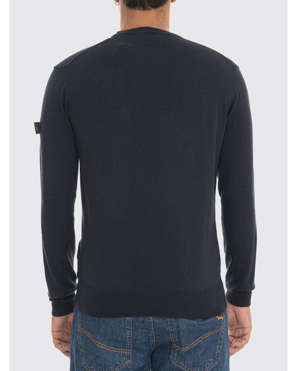 Peuterey Blue Crewneck Jumper for men