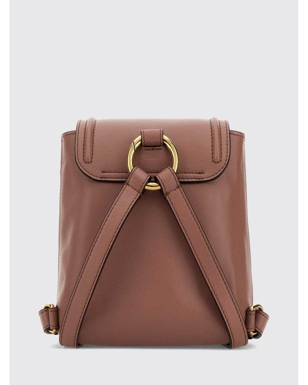 Chloé Brown Rucksack Damen
