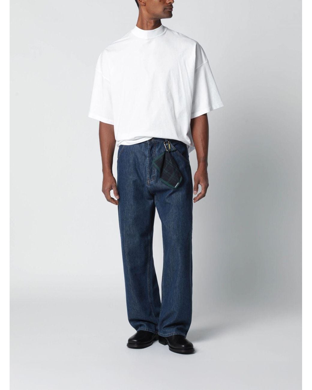 DARKPARK Blue Wide-Leg Jeans for men