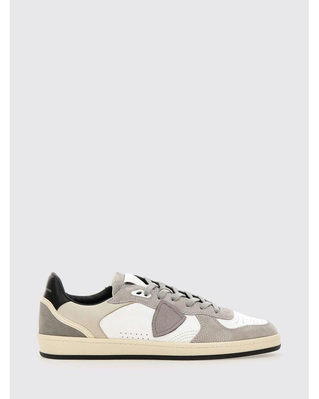 Philippe Model White Pgal Leather Sneakers for men