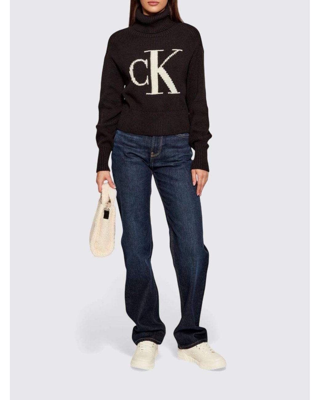 Maglia Donna di Calvin Klein in Black