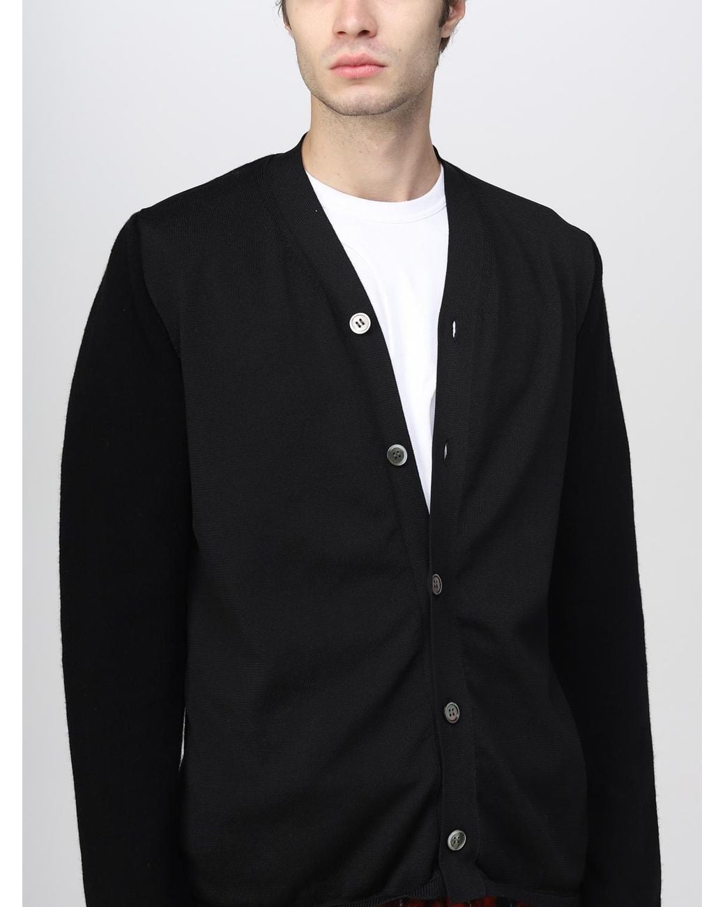 Comme des Garçons Black Cardigan for men