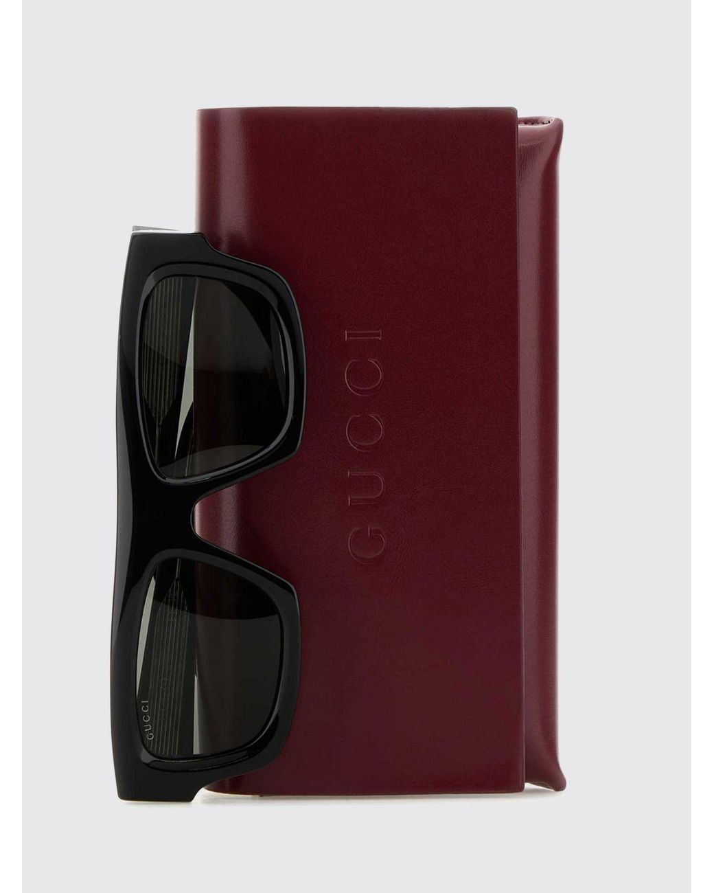Gucci White Aviator Sunglasses for men