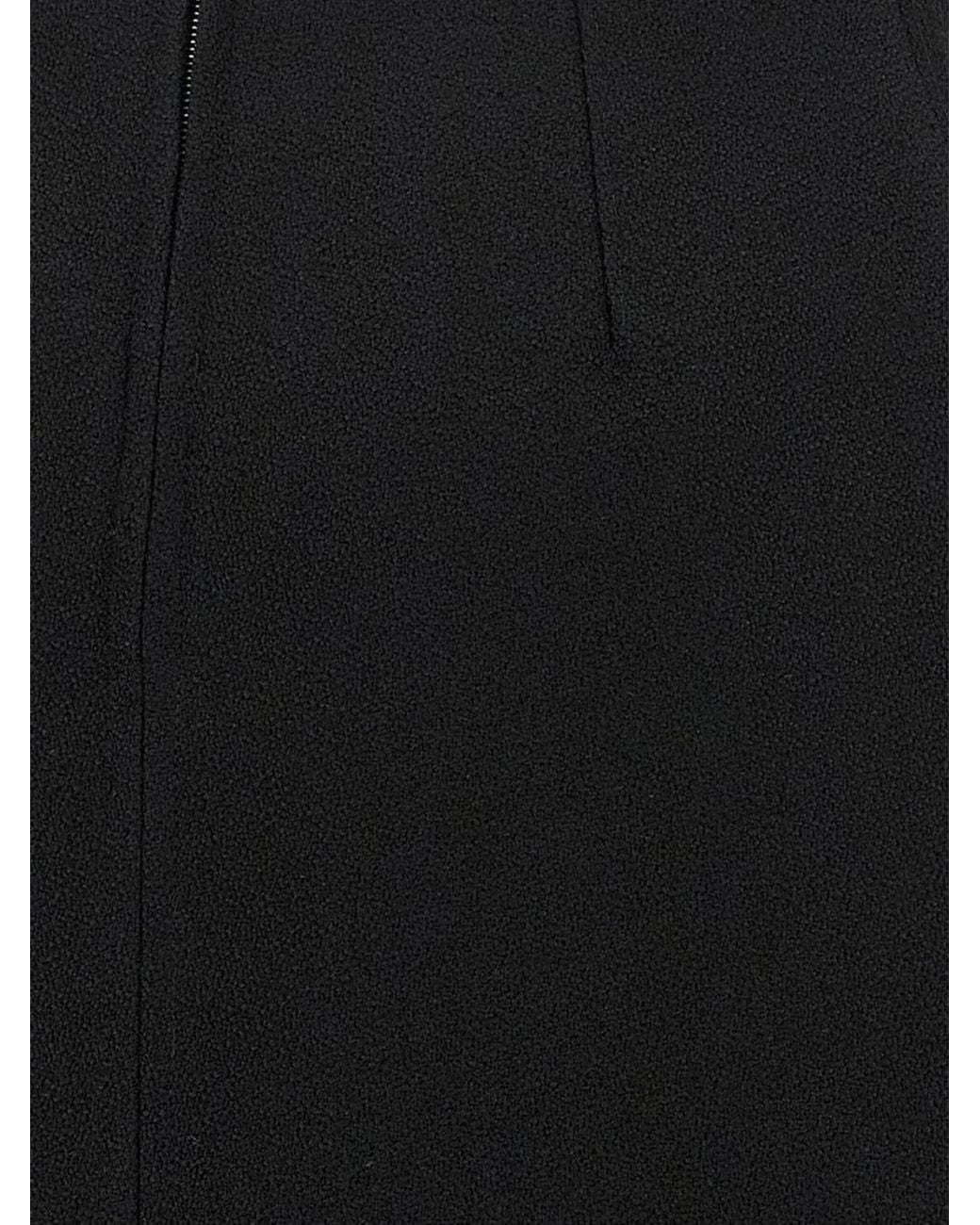 Jil Sander Black Skirt