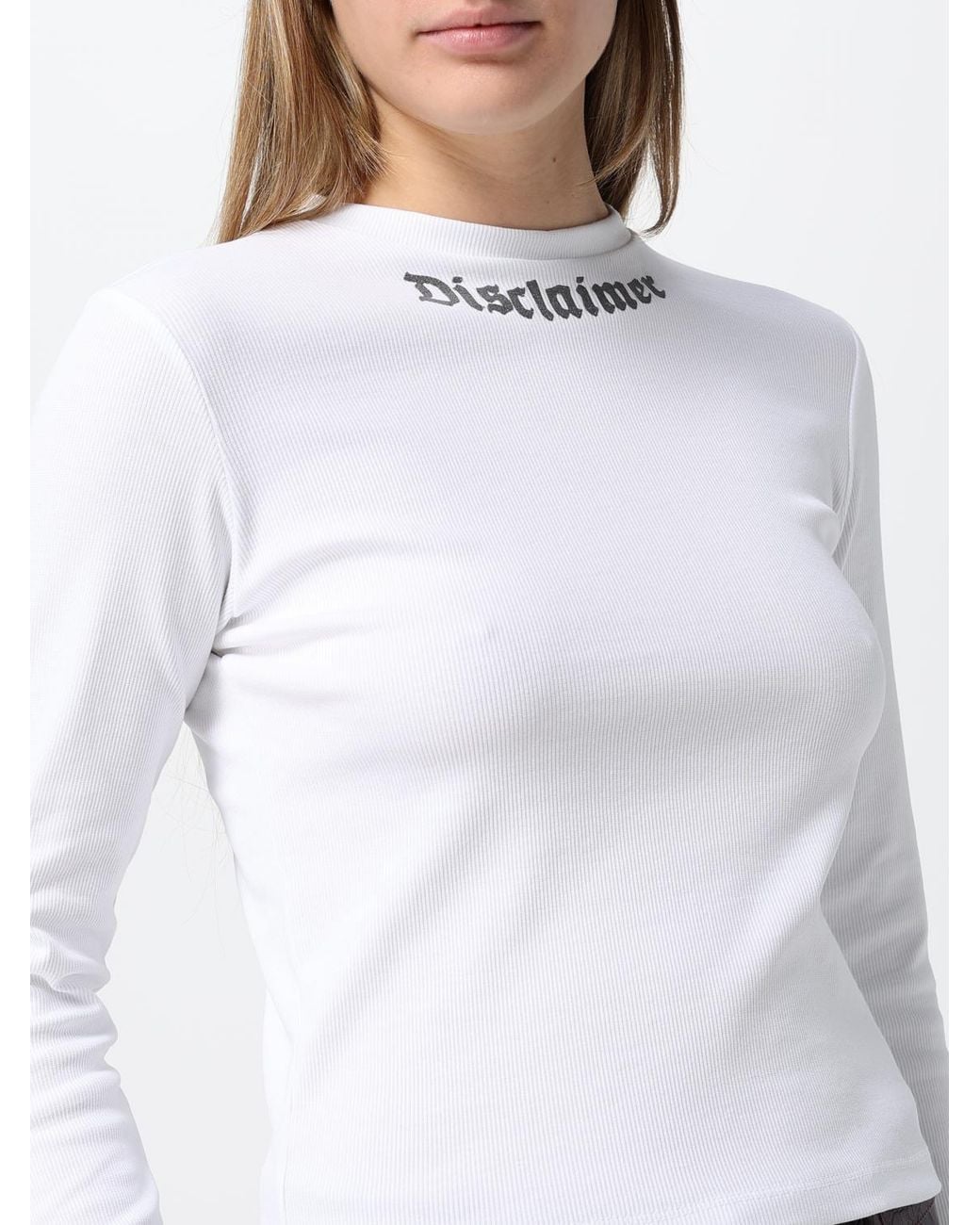 DISCLAIMER White T-Shirt
