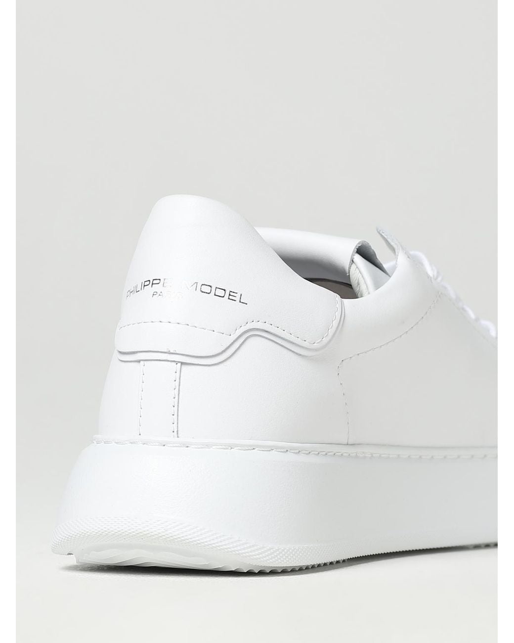Philippe Model White Trainers for men